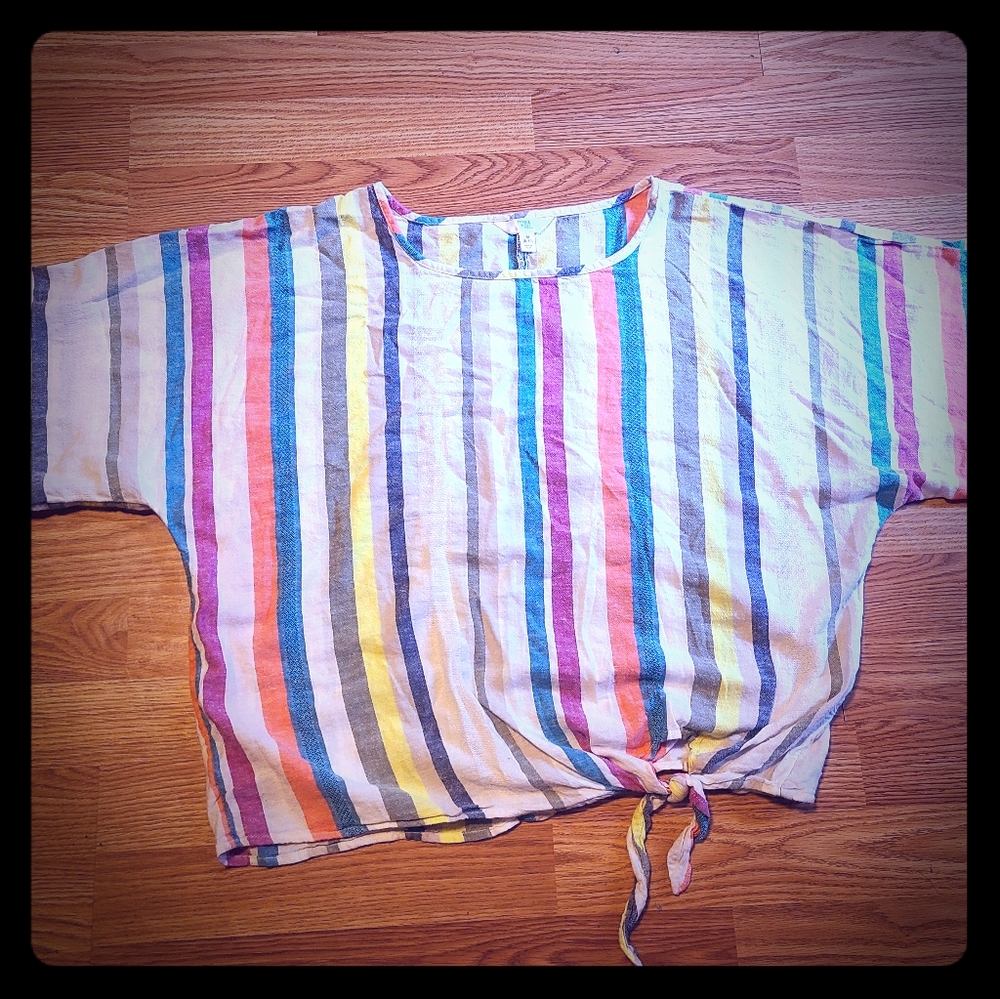 🌷3 for $15.00 striped shirt